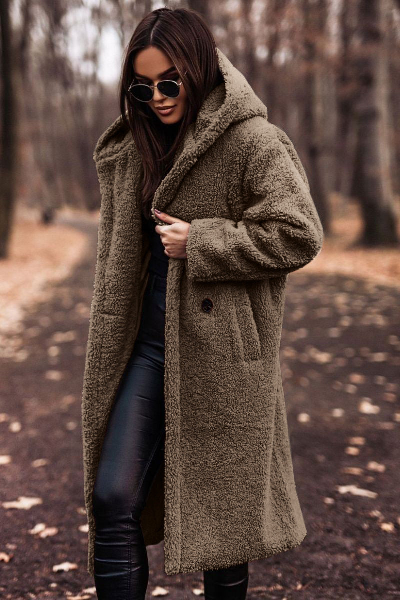 Women's Soft Relaxed-Fit Coat for Layering
