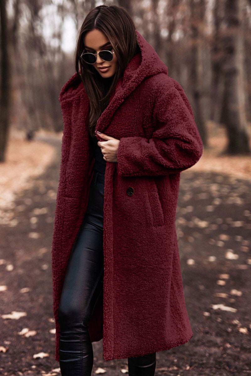 Women's Soft Relaxed-Fit Coat for Layering