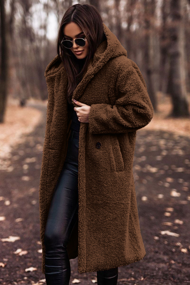 Women's Soft Relaxed-Fit Coat for Layering