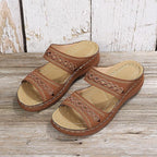 Women's Orthopaedic Sandals with Thick Cushioned Sole and Arch Support