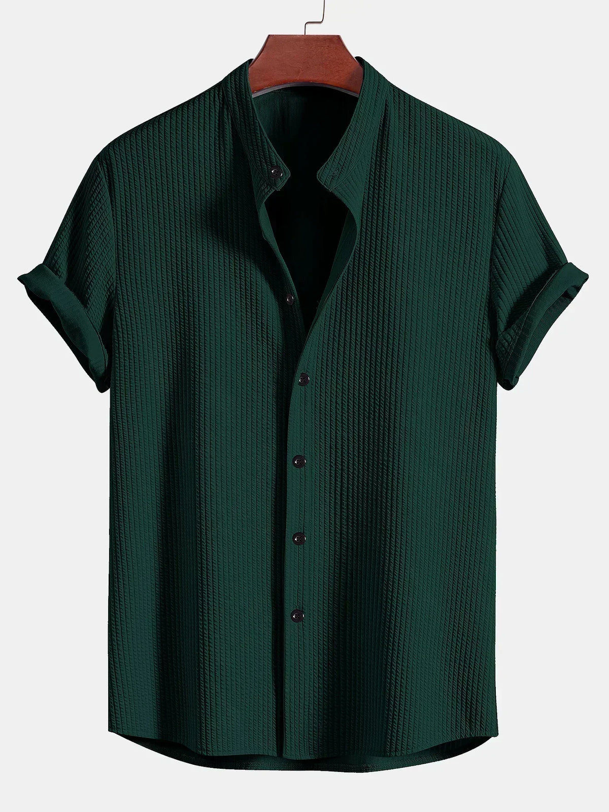 Men's Breathable Cotton Shirt with Classic Design