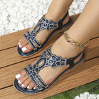 Women's Orthopaedic Sandals with Arch Support and Non-Slip Sole