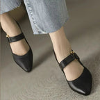 Women's Ergonomic Cushioned Heels with Extra Wide Heel