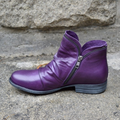 Women's Wide-Fit Orthopedic Boots with Gel-Filled Sole and 4 cm Heel