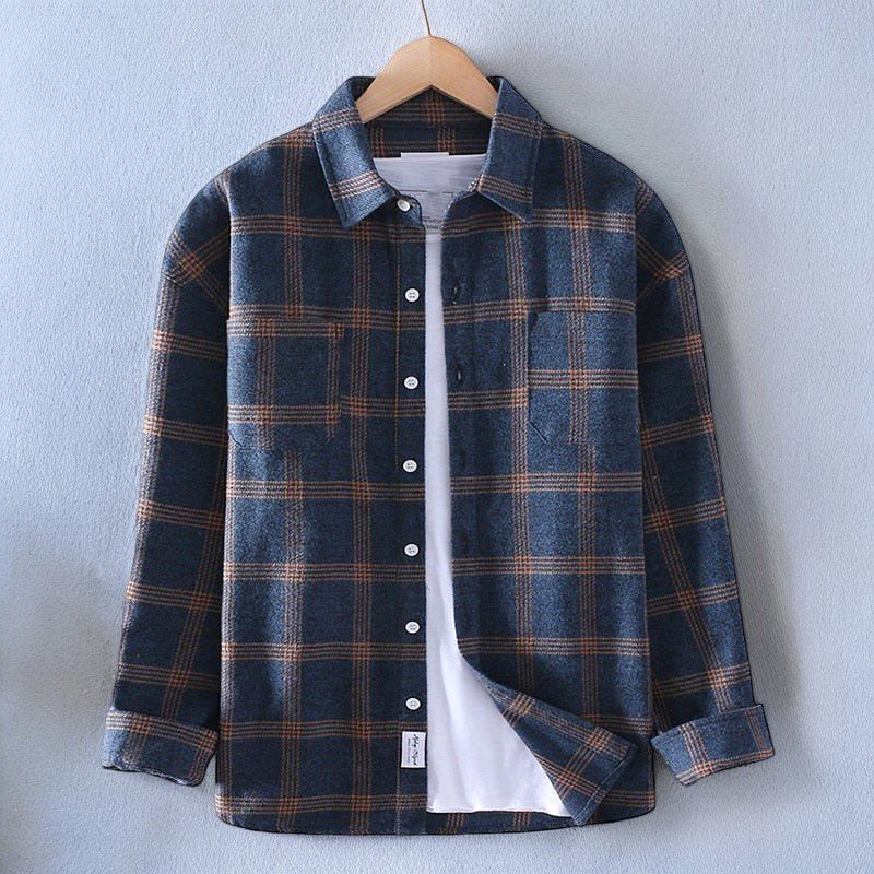 Men's Relaxed-Fit Casual Shirt in Breathable Fabric