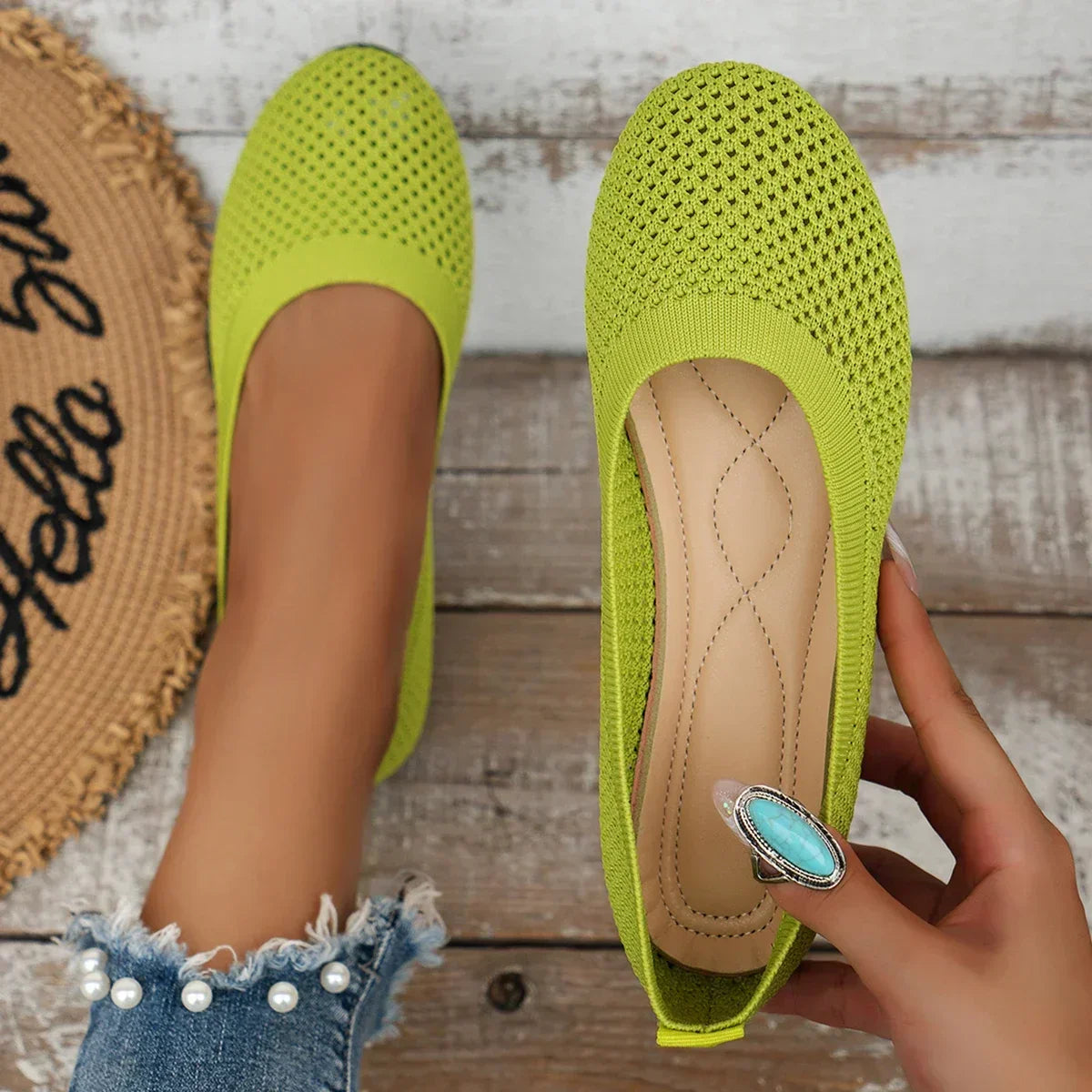 Women's Anti-Slip Orthopaedic Walking Shoe with Breathable Mesh Upper