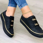 Women's Arch-Support Orthopedic Shoes with Anti-Slip Sole and 4 cm Heel