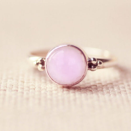 Amora rozenkwarts ring 925 zilver