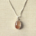 Aureon rutielkwarts ketting 925 zilver