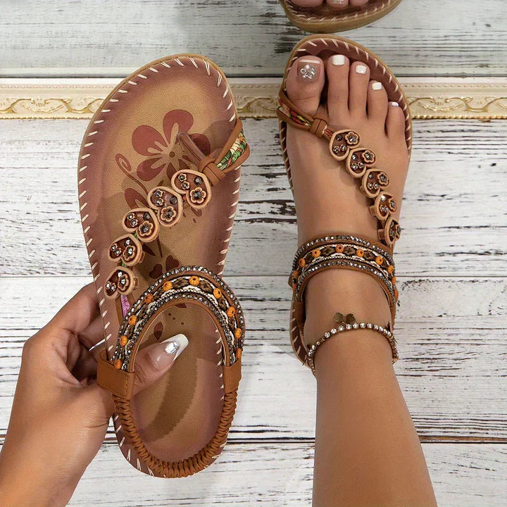 Women's Comfortable Orthopedic Sandals with Adjustable Straps and Arch Support