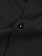 Men's Breathable Slim-Fit Long-Sleeve Shirt with Structured Collar