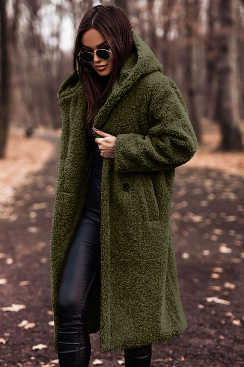 Women's Soft Relaxed-Fit Coat for Layering