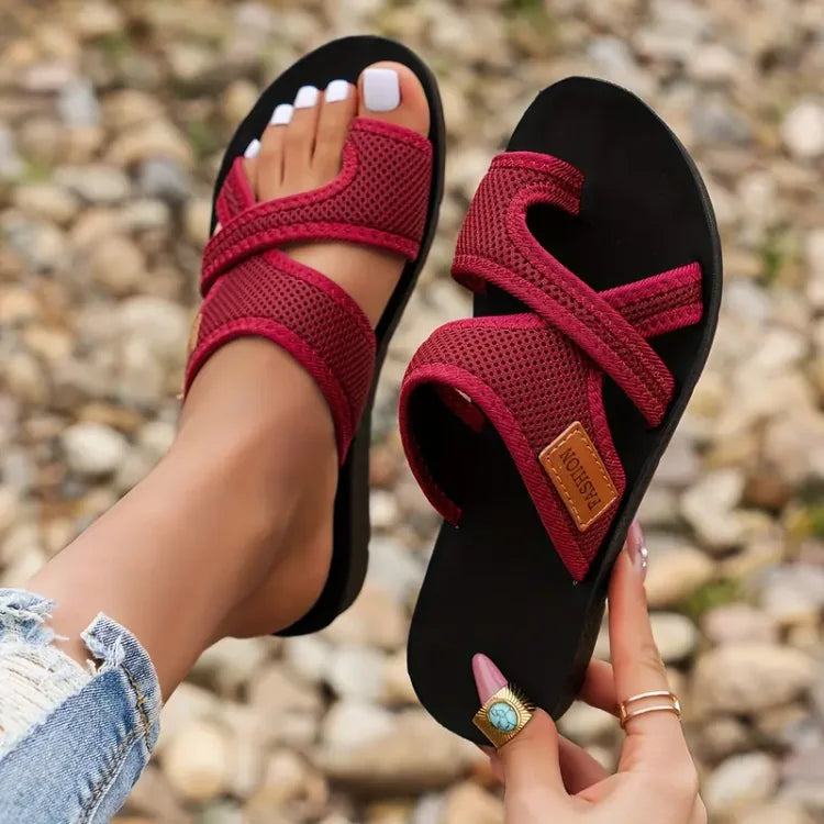 Women's Orthopedic Bunion Corrector Sandals with Anti-Slip Soles