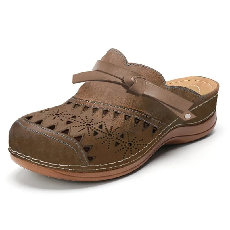 Women's Orthopaedic Memory Foam Clogs with Non-Slip Sole