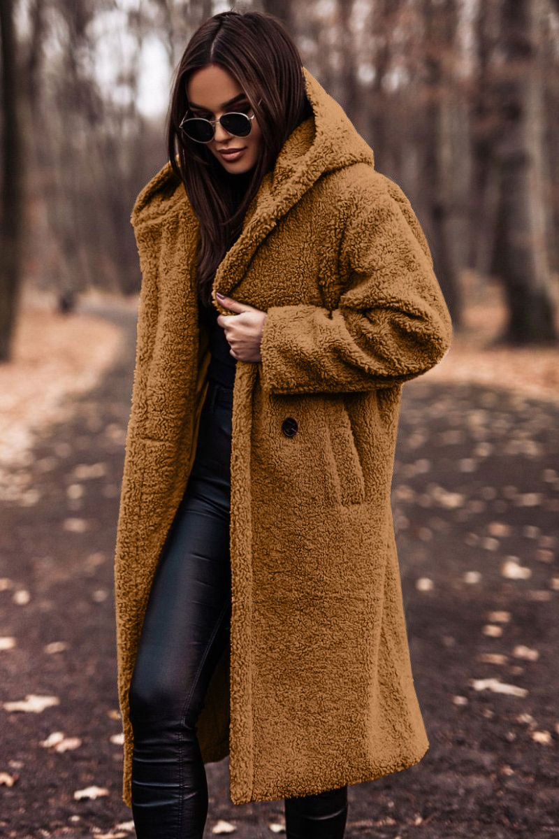 Women's Soft Relaxed-Fit Coat for Layering
