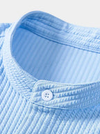 Men's Breathable Cotton Shirt with Classic Design