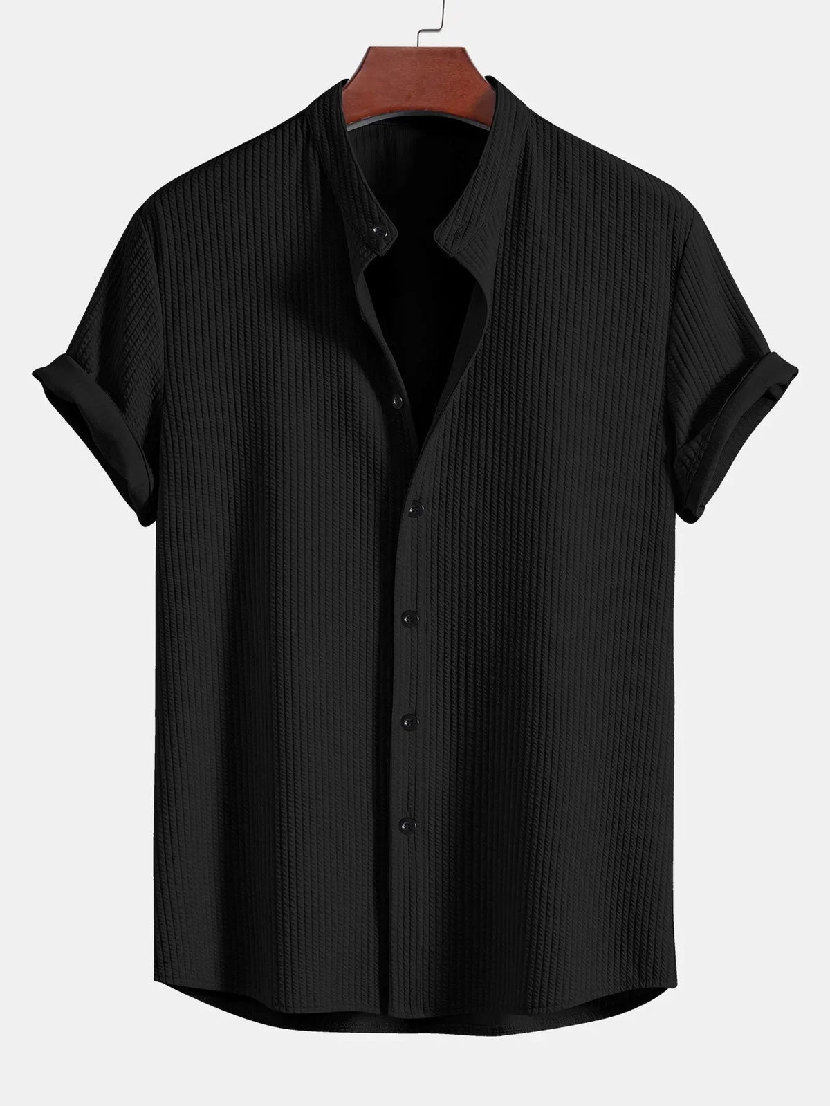 Men's Breathable Cotton Shirt with Classic Design