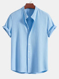 Men's Breathable Cotton Shirt with Classic Design
