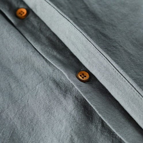 Men's Japanese-Style Shirt with Katana-Inspired Print