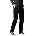 Men's Corduroy Trousers Medium Waist Straight Leg