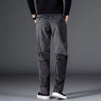 Men's Corduroy Trousers Medium Waist Straight Leg