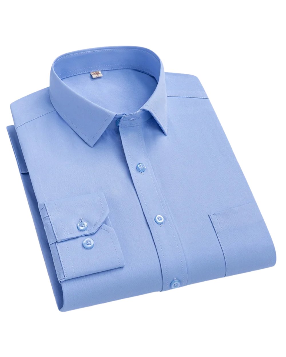 Men's Cotton Dress Shirt Long Sleeve Business Office