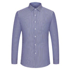 Men's Cotton Dress Shirt Long Sleeve Business Office