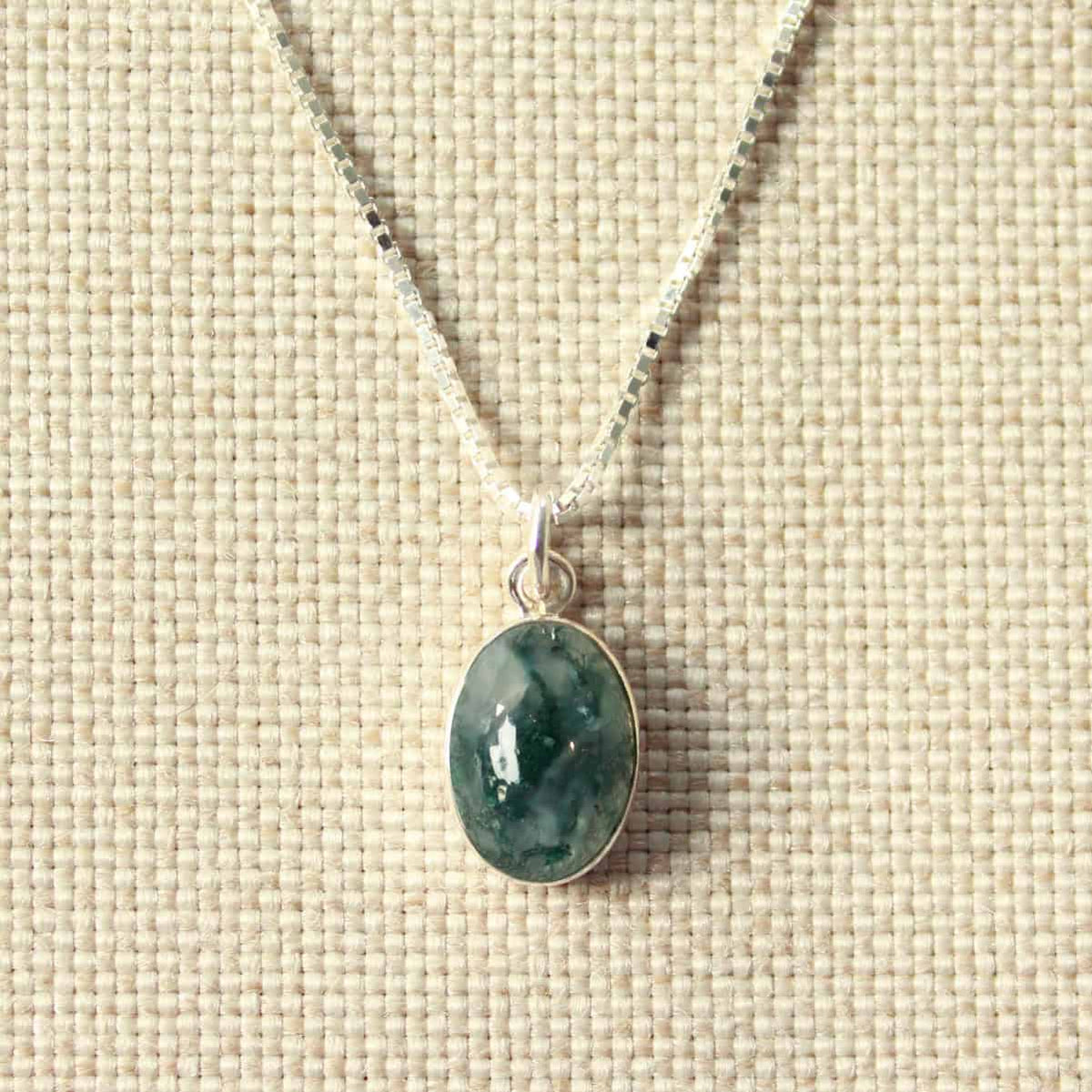 Verdara mosagaat ketting 925 zilver