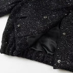 Women's City Chic Sequin Tweed Blazer Jacket