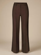 Women's High-Waist Wide-Leg Tailored Trousers