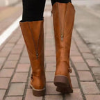 Women's Orthopedic Premium Leather Knee-High Boots